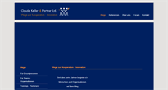 Desktop Screenshot of claudekeller.com